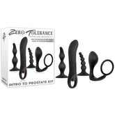 Zero Tolerance Intro To Prostate Kit - 4 Piece Set > Anal Range > Prostate Massagers